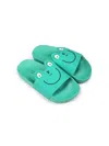 Stella Mccartney Frog Slides In 752 Verde