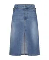 Stella Mccartney Skirt In Blue
