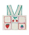 Stella Mccartney Fruit Pattern Knitted Vest In White