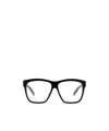 Stella Mccartney Full Frame Plain Mirror In Black