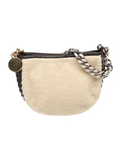 Pre-owned Stella Mccartney Fur Shoulder Bag In Neutral