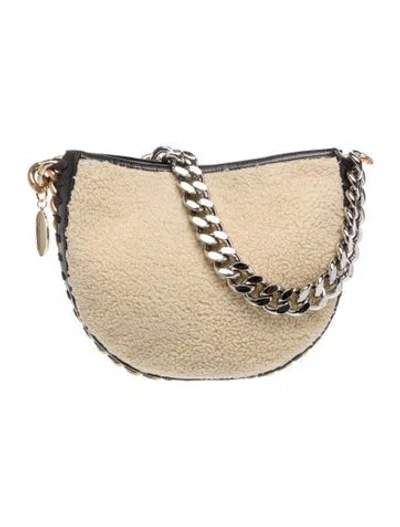 Pre-owned Stella Mccartney Fur Shoulder Bag In Neutral