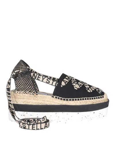 Stella Mccartney Gaia Espadrilles In Black
