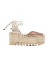 Stella Mccartney Platform Sandals In Multi