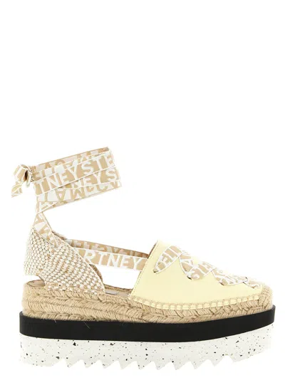 Stella Mccartney Gaia Espadrilles In Neutral
