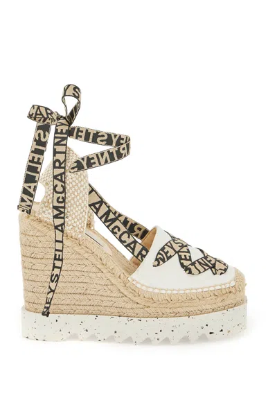 STELLA MCCARTNEY GAIA PLATFORM ESPADRILLE WEDGES