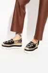 Stella Mccartney ‘gaia' Platform Espadrilles In Black