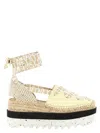 Stella Mccartney Gaia Espadrilles In Yellow