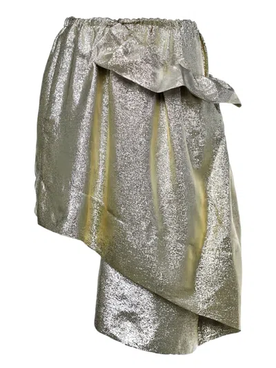 Pre-owned Stella Mccartney Gathered Asymmetrical Skirt