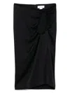 Stella Mccartney Gathered Midi Skirt