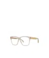 Stella Mccartney Geometric Flat Mirror In Neutral
