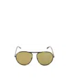 Stella Mccartney Geometric Frame Sunglasses In Nude