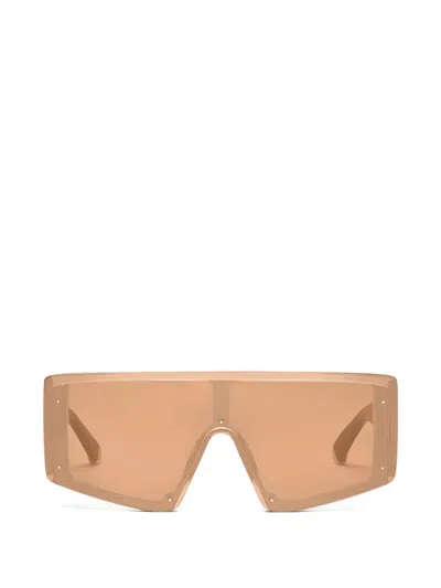 Stella Mccartney Geometric-frame Sunglasses In Nude