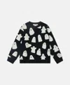 Stella Mccartney Ghost Print Crewneck Sweatshirt In Multi