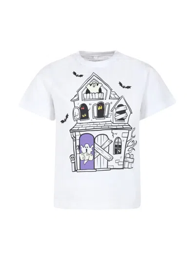 STELLA MCCARTNEY GHOST-PRINT ORGANIC COTTON T-SHIRT