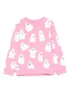 Stella Mccartney Ghost-print Sweatshirt In Pink