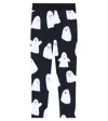 Stella Mccartney Ghost-print Leggings In Black