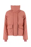 Stella Mccartney Padded Jacket With High Collar And Pockets In 6802