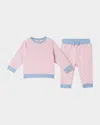 Stella Mccartney Girl's Ditsy Flowers Tracksuit In Multi