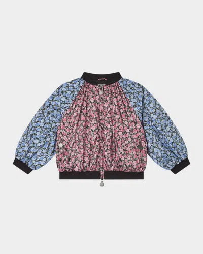 Stella Mccartney Kids' Girl's Floral Jacket In Pink