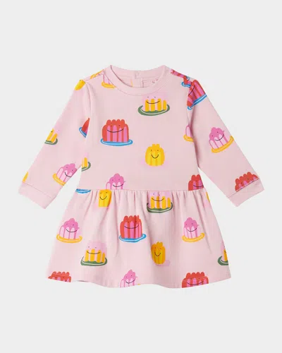 Stella Mccartney Kids' Girl's Jelly Fleece Dress In Pink