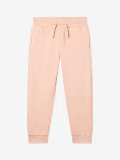 Stella Mccartney Babies'  Girls Branded Joggers In Pink