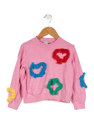 Pre-owned Stella Mccartney Babies' Girls Cotton Sweater In Pink