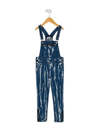 Pre-owned Stella Mccartney Babies' Girls' Denim Overall In Blue