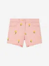 Stella Mccartney Little Girl's & Girl's Sunflowers Gabardine Shorts In Pink