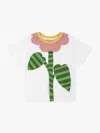 STELLA MCCARTNEY GIRLS FLOWER PRINT T-SHIRT