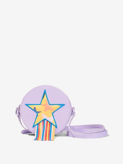 Stella Mccartney Girls Fringed Star Round Shoulder Bag