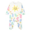 Stella Mccartney Girls Graphic-print Babygrown Set In White