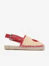 Stella Mccartney Raffia Espadrilles With Heart In Beige