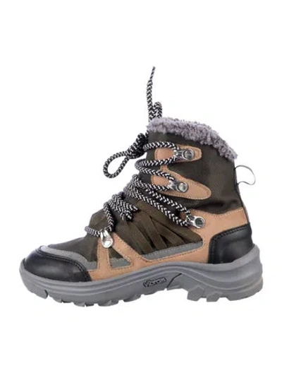 Pre-owned Stella Mccartney Babies' Girls Hiking Boot In Green