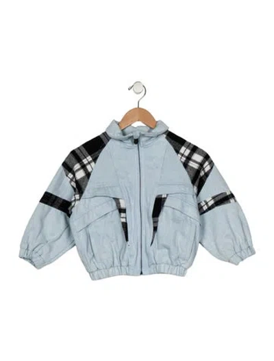Pre-owned Stella Mccartney Babies' Girls' Jacket In Blue