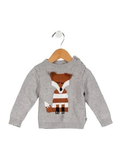 Pre-owned Stella Mccartney Babies' Girls Knitted Sweater In Grey