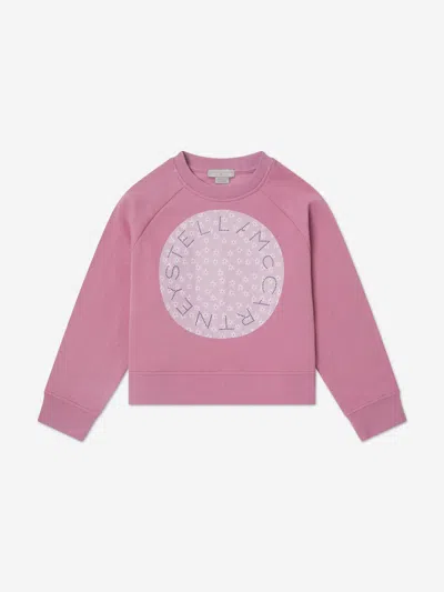 STELLA MCCARTNEY STELLA MCCARTNEY GIRLS LOGO PRINT SWEATSHIRT