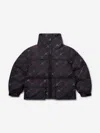 Stella Mccartney Multilogo Downjacket In Black