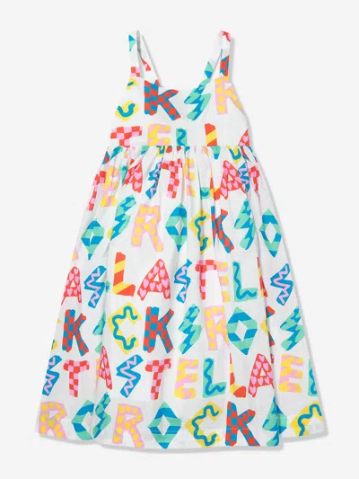 Stella Mccartney Babies' Girls Logo Sundress In Multicoloured