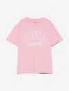 Stella Mccartney Girls Logo T-shirt In Pink