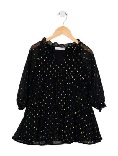 Pre-owned Stella Mccartney Babies'  Girls' Long Sleeve Dress In Blue