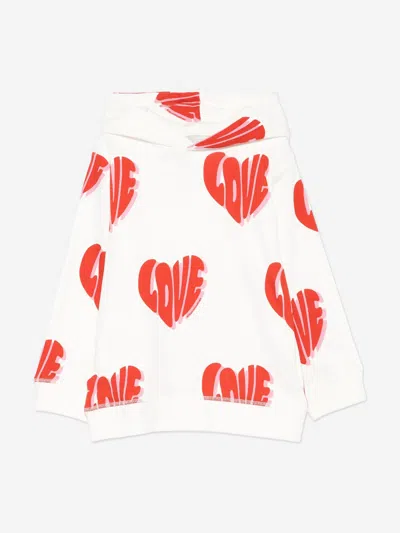 STELLA MCCARTNEY STELLA MCCARTNEY GIRLS LOVE AOP HOODIE