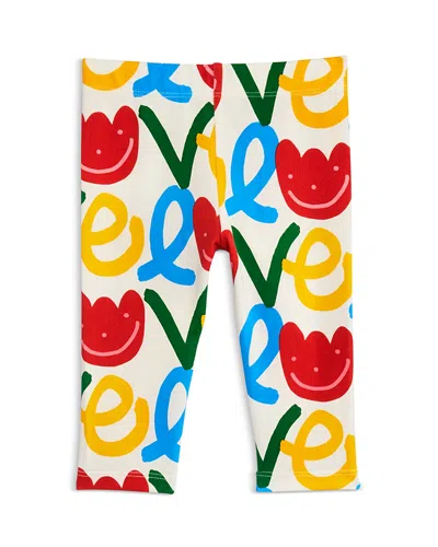 Stella Mccartney Girls' Love Print Leggings - Baby In Multi