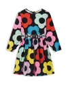Stella Mccartney Floral-print Dress In Black