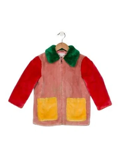 Pre-owned Stella Mccartney Babies'  Girls Outerwear In Pink