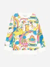 Stella Mccartney Girls Psycadelic Aop Sweatshirt In Multi