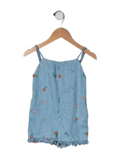 Pre-owned Stella Mccartney Babies'  Girls Romper In Blue