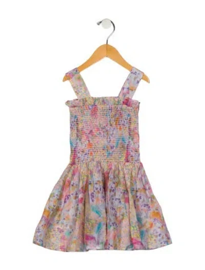 Pre-owned Stella Mccartney Babies' Girls' Sleeveless Dress In Pink