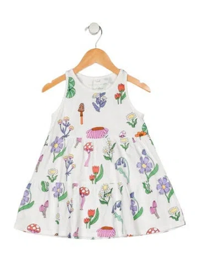 Pre-owned Stella Mccartney Babies' Girls' Sleeveless Dress In White