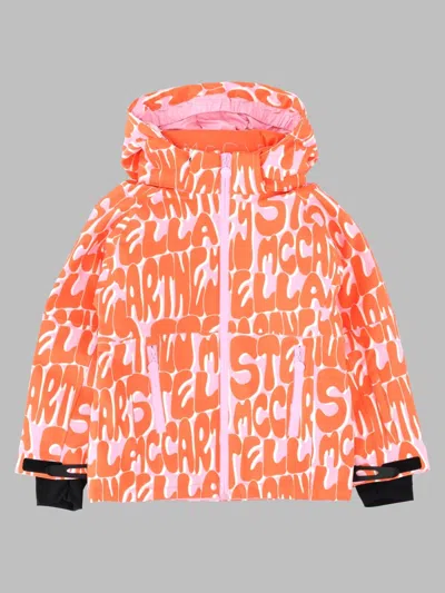 Stella Mccartney Girls' Snow Jacket For Active Winter Adventures In Multi
